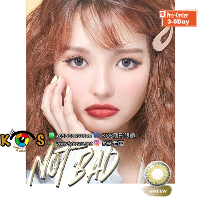 Not Bad Green 낫베드 그린(月拋) Not Bad Green 낫베드 그린(月拋)